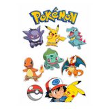 telaşe memuru Pokemon Pasta Süsü - Yenilebilir Pasta Resmi ve Baskısı - Yenilebilir Kağıt Pasta Süsü