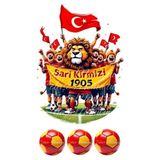 telaşe memuru Sarı Kırmızı Pasta Süsü - Pasta Resmi ve Baskısı Pasta Süsü - Doğum Günü Yenilebilir Kağıt Baskı 2
