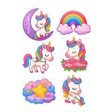 telaşe memuru Unicorn Yenilebilir Cupcake ve Pasta Resmi Baskısı - Yenilebilir Kağıt ve Pasta Süsleri