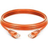 Teldata TLD-050T Cat6 0.50 mt Turuncu UTP Patch Kablo