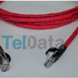 Teldata TLD-200K Cat6 2 mt Kırmızı UTP Patch Kablo