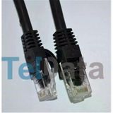 Teldata Tld-200S Cat6 2Mt Siyah Utp Patch Kablo (Kdo)