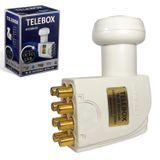 Telebox Tb-Xe 8Li Lnb (Octo) Gold 0.1Db 3D Fhd