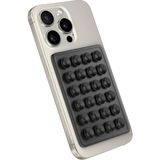 Telefon Arkasına Yapışan Silikon Vantuzlu Telefon Tutucu, Telefon Kılıfı Tutucu, Tüm Cep Telefonu Modellerine Uygun, Araç Telefon Tutucu, Ahtapot, Vakumlu Telefon Tutucu(Siyah)