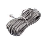 Telefon Kablosu 5 Metre Jacklı Rj11 Köken Kablo Adsl Modem Kablo