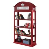 Telefon Kitaplık Kırmızı