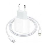 Telefon Kulübesi Apple iPhone Uyumlu 11/12/13 Pro ve Pro Max 20W Hızlı Şarj Aleti - Beyaz