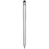 Telefon Tablet Navigasyon 2in1 Stylus Pen Dokunmatik Kalem AL3465 gumus