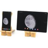 Telefon Tutucu, Çalışma Masası, Delikli, Çıkarılabilir Ahşap Cep Telefonu Tutucu, Masa, Cep Telefonu Standı, Tablet Tutucu, Akıllı Telefon Standı, Iphone, Ipad, Android ve Tüm Modeller Için Ahşap