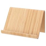 Telefon/tablet standı, bambu, 26x17 cm