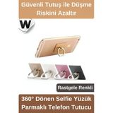 #Telefontutucu 360 Derece Dönen Telefon Tutucu Parmak Soket Selfie Yüzük Standı Universal Uyumlu Güvenli Kavrama Yapışka