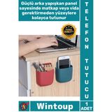 #Telefontutucu Yapışkanlı Plastik Kablo Düzenleme Kumanda Tutucu Duvara Monte Telefon Şarj İstasyonu