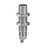 Telemecanique Sensors XS112BHPAL2 L49MM-SN4MM XS1 M12 12-24VDC 2 m Kablolu Pirinç Endüktif Sensör