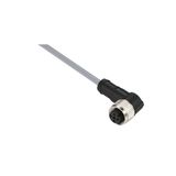 Telemecanique Sensors XZCPV1241L10 10m 4 Pimli M12 Pvc Xz Hazır Kablolu Konnektör