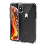 Teleplus Apple iPhone X Coss Sert Hibrit Şeffaf Silikon Cep Telefonu Kılıf