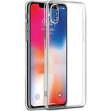 Teleplus Apple Iphone XS Kamera Korumalı Şeffaf Silikon Cep Telefonu Kılıf