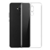 Teleplus Huawei Mate 20 Lite Silikon Şeffaf Cam Ekran Koruyucu ve Cep Telefonu Kılıfı