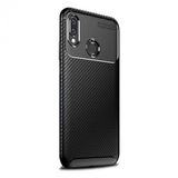 Teleplus Huawei P30 Lite Negro Karbon ve Silikonlu Siyah Nano Ekran Koruyucu Cep Telefonu Kılıfı