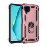 Teleplus Huawei P40 Lite Vega Yüzüklü Tank Kapak Rose Gold Kılıf