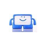 Teleplus iPad 6 Air 2 Kılıf Ibuy Karakter Tutacaklı Silikon Mavi