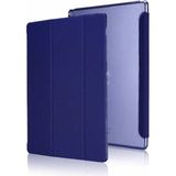 Teleplus iPad 9.7 2018 6.nesil Kılıf Smart Cover Kapaklı Standlı Uyku Modlu Lacivert