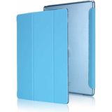 Teleplus iPad 9.7 2018 6.nesil Kılıf Smart Cover Kapaklı Standlı Uyku Modlu Mavi