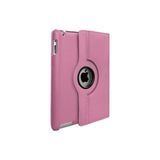 Teleplus iPad Mini 2 3 Kılıf Kapaklı Standlı 360 Dönerli Standlı Kapak Dn1 Pembe