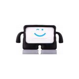 Teleplus iPad Mini 2021 6.nesil Kılıf Ibuy Karakter Tutacaklı Silikon Siyah