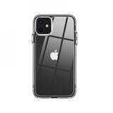 Teleplus iPhone 11 Forst Hybrid Kristal Silikon Şeffaf Kılıf