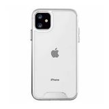 Teleplus iPhone 12 Gard Sert Silikon Şeffaf Kılıf + Nano Ekran Koruyucu