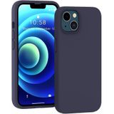 Teleplus iPhone 13 Mini Liquid Lansman Mara Silikon Turuncu Kılıf