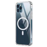 Teleplus iPhone 13 Pro Wiriless Destekli Sert Kapak Silikon Şeffaf Cep Telefonu Kılıfı