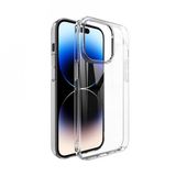 Teleplus iPhone 14 Pro Max Mika Sert Kapak Şeffaf Kılıf