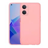 Teleplus Oppo A96 4G Kamera Korumalı Mara Lansman Silikon Mor Kılıf