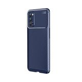 Teleplus Oppo Reno4 Negro Karbon Silikon Siyah Tam Kapatan Ekran Koruyucu Kılıf