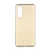 Teleplus Realme 7 Pro Lüks Mat Nano Ekran Koruyucu Gold Silikon Cep Telefonu Kılıf