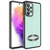 Teleplus Samsung Galaxy A13 4G Kamera Korumalı Omega Lazer Silikon Gümüş Kılıf