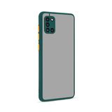 Teleplus Samsung Galaxy A31 Hux Kamera Korumalı Yeşil Silikon Cep Telefonu Kılıf