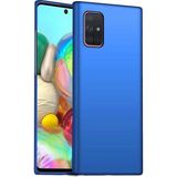 Teleplus Samsung Galaxy A71 Lüks Mat Nano Ekran Koruyucu Lacivert Silikon Cep Telefonu Kılıf
