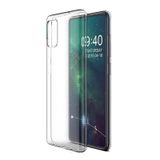 Teleplus Samsung Galaxy A71 Lüks Şeffaf Silikon Cep Telefonu Kılıf