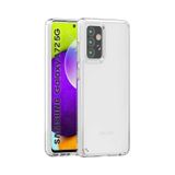 Teleplus Samsung Galaxy A72 Coss Sert Hibrit Şeffaf Silikon Cep Telefonu Kılıf