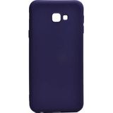 Teleplus Samsung Galaxy J4 Plus Lüks Lacivert Silikon Kılıf