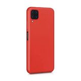Teleplus Samsung Galaxy M32 4G Lüks Mat Silikon Kırmızı Kılıf