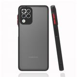 Teleplus Samsung Galaxy M32 4G Montreal Kamera Korumalı Silikon Kırmızı Kılıf