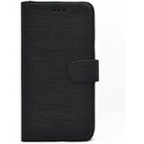 Teleplus Samsung Galaxy S10 Plus Kumaş Spor Standlı Siyah Cüzdan Kılıf