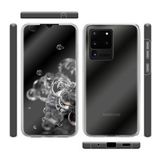 Teleplus Samsung Galaxy S20 Ultra 360 Ön Arka Silikon Şeffaf Kılıf