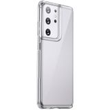Teleplus Samsung Galaxy S21 Ultra 5g Coss Hybrid Sert Şeffaf Silikon Cep Telefonu Kılıf