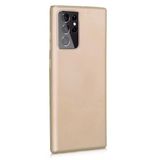 Teleplus Samsung Galaxy S21 Ultra 5G Lüks Premier Silikon Lacivert Kılıf