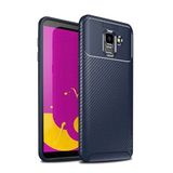 Teleplus Samsung Galaxy S9 Ultra Soft Negro Karbon Lacivert Silikon Kılıf