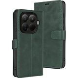 Teleplus Xiaomi 15T Pro Kılıf Azn Standlı Kapaklı Cüzdan Kılıf - Yeşil